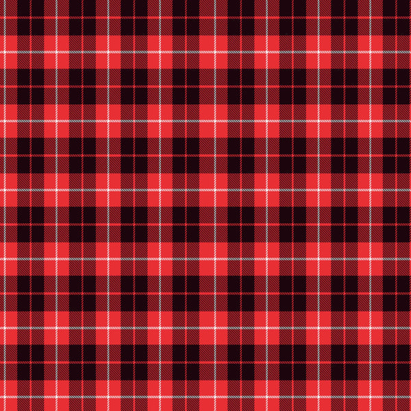 Classic Red Plaid 12x12 Patterned Vinyl Sheet - iCraftVinyl